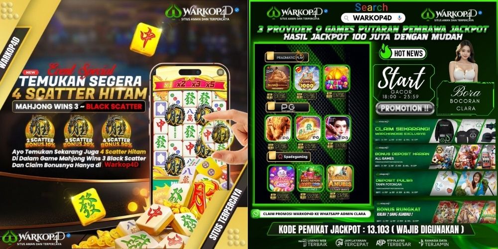 UNDIAN MOBIL DAN INFO BOCORAN TERUPDATE WARKOP4D